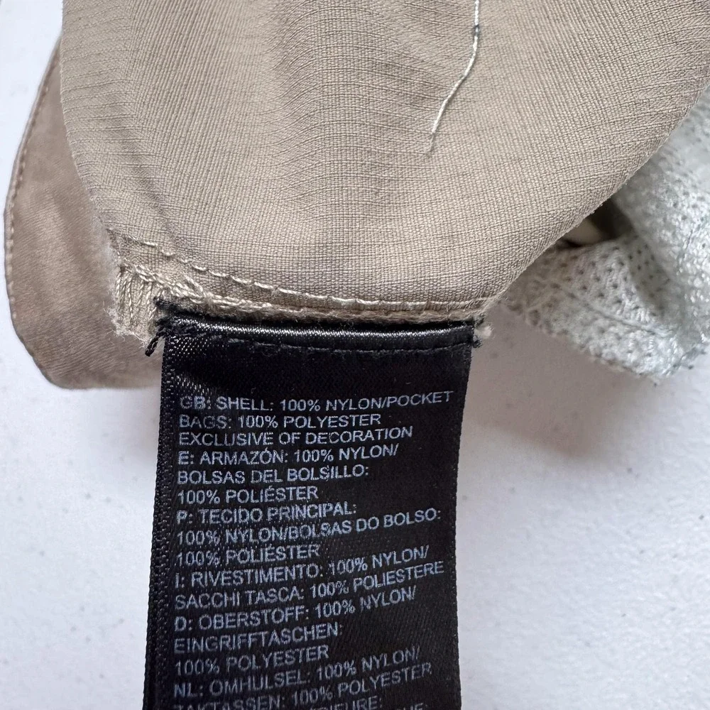 North Face Shorts Mens Large Nylon Hiking Outdoor Zip Cargo‎ Pockets Lightweight